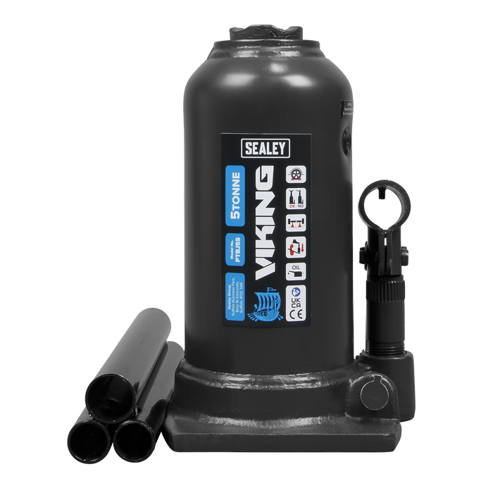 Viking Telescopic Bottle Jack 5 Tonne | PTBJ5S