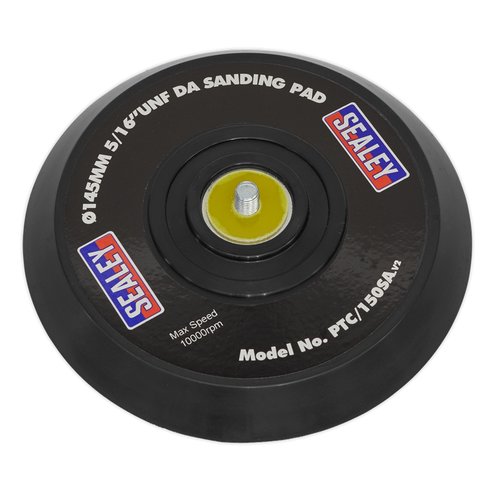 145mm DA Backing Pad for Stick-On Discs 5/16"UNF | PTC/150SA
