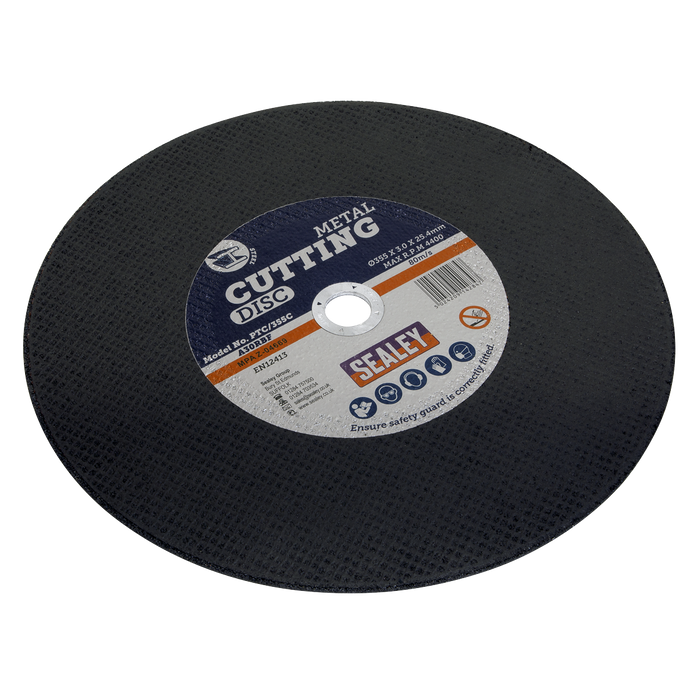 355 x 3mm Cutting Disc 25.4mm Bore | PTC/355C