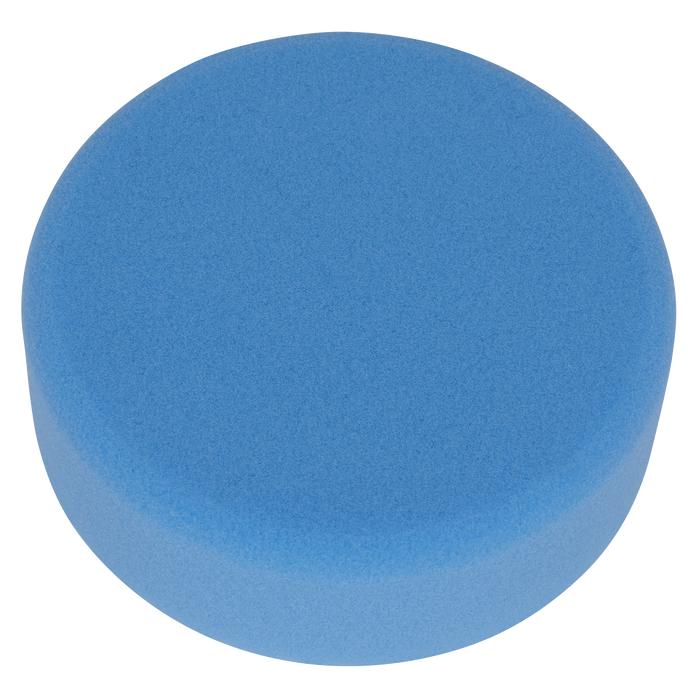150 x 50mm Buffing & Polishing Foam Head M14 x 2mm - Blue/Medium | PTC/CH/M14-B