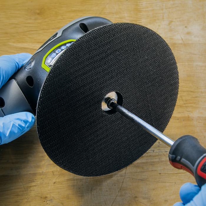 150mm Hook-and-Loop Backing Pad M6 | PTC150M6