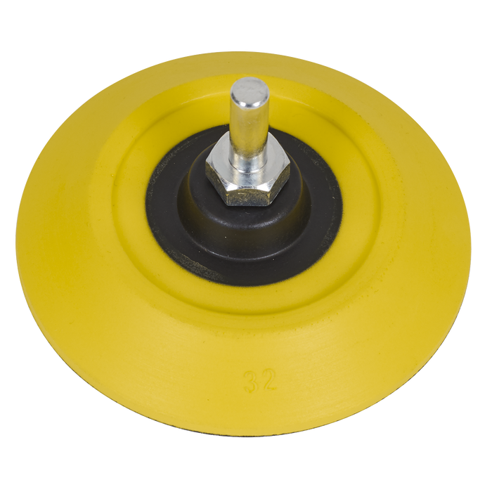 75mm Hook-and-Loop Backing Pad on 6mm Shaft | PTC75HLM