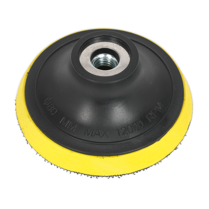 75mm Hook-and-Loop Backing Pad M10 x 1.5mm | PTC75VM10