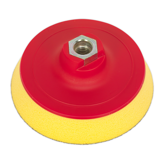 120mm Hook-and-Loop Ultra-Soft Backing Pad M14 x 2mm | PTCBPV3S