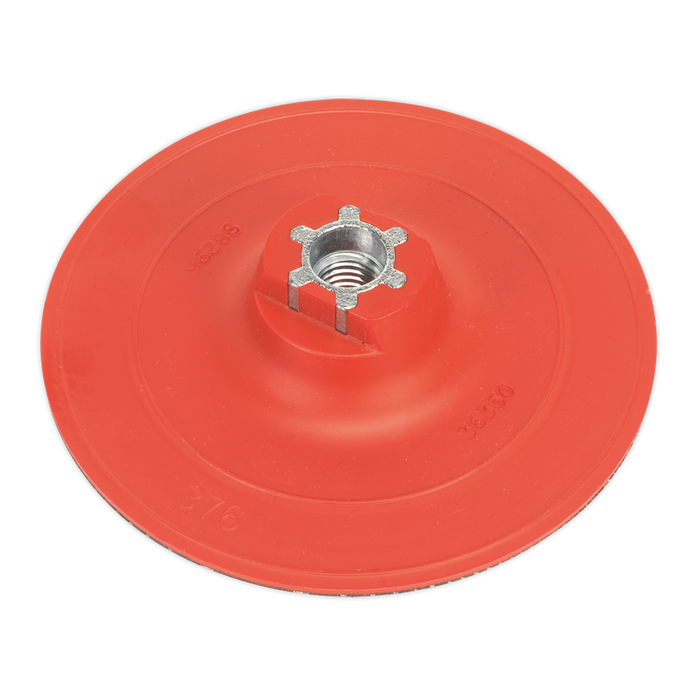 120mm Hook-and-Loop Backing Pad M14 x 2mm | PTCBPV3