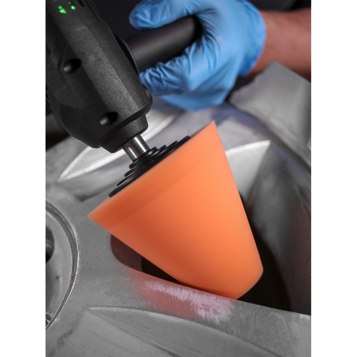 Buffing & Polishing Foam Cone - Orange/Firm | PTCCHC85O