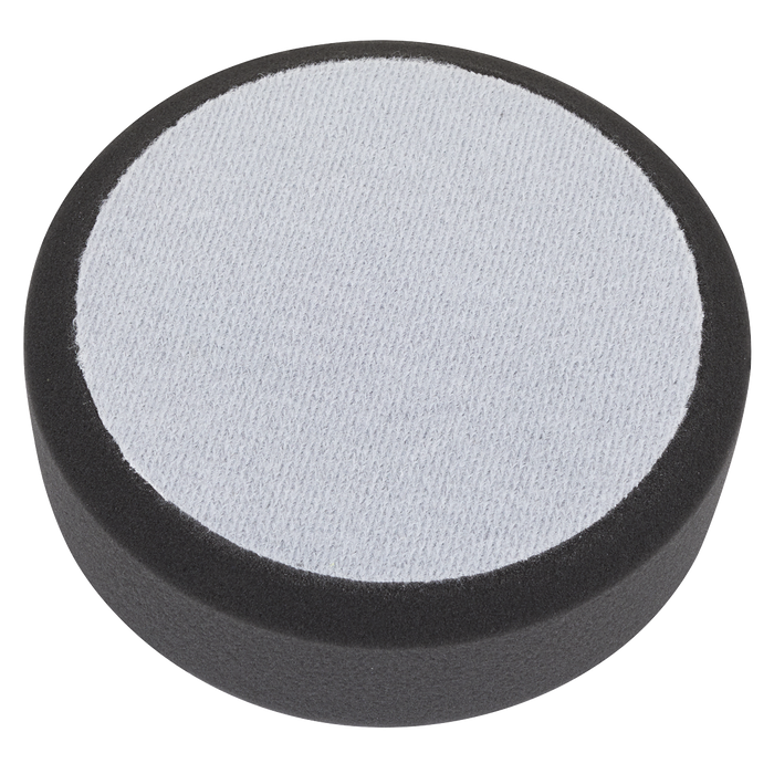 Hook-and-Loop Buffing & Polishing Foam Head 150 x 50mm - Black/Soft | PTCCHV150P