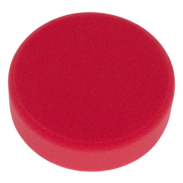 Hook-and-Loop Buffing & Polishing Foam Head 150 x 50mm - Red/Ultra-Soft | PTCCHV150R