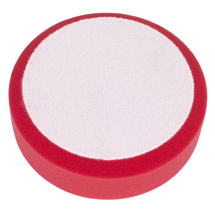 Hook-and-Loop Buffing & Polishing Foam Head 150 x 50mm - Red/Ultra-Soft | PTCCHV150R