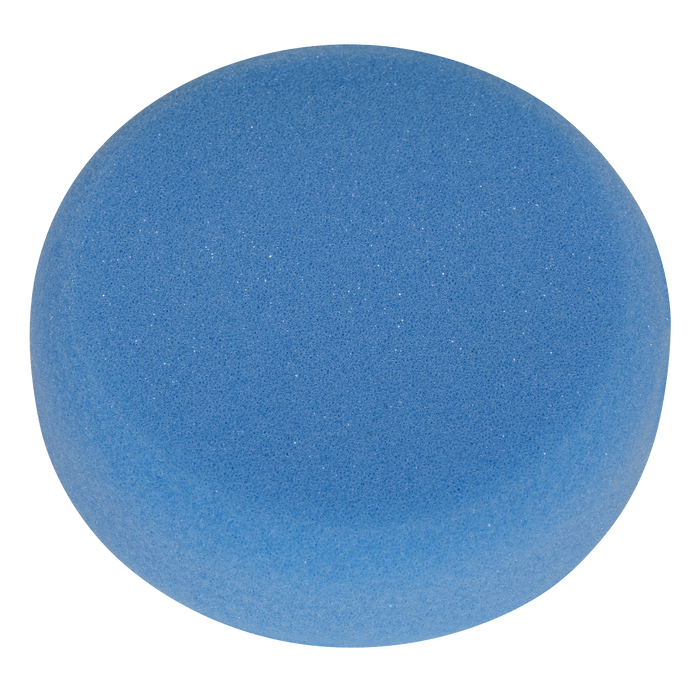 Hook-and-Loop Buffing & Polishing Foam Head 80 x 25mm - Blue/Medium | PTCCHV79B