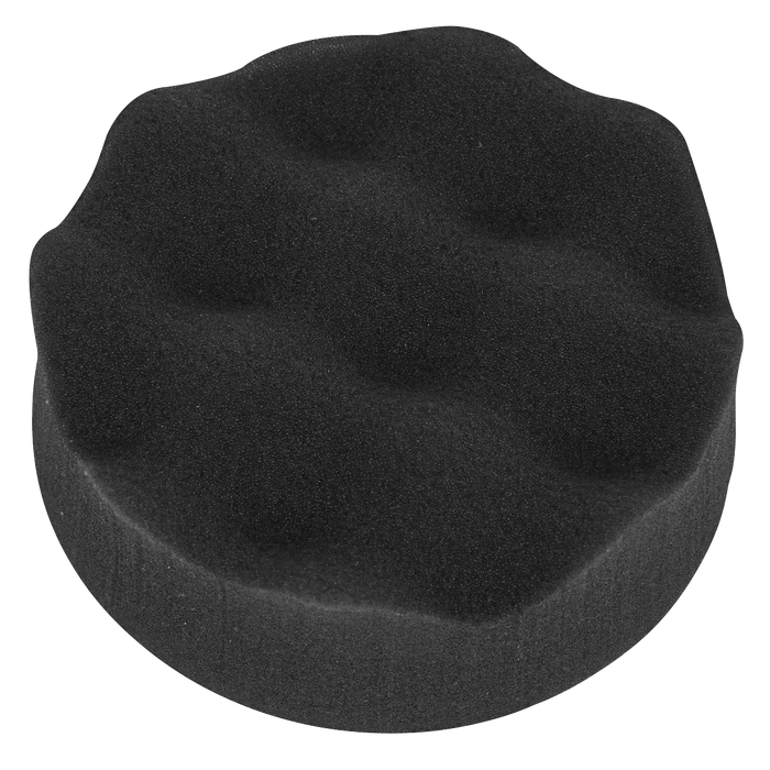 Hook-and-Loop Buffing & Polishing Foam Head 80 x 25mm - Black/Soft | PTCCHV79P