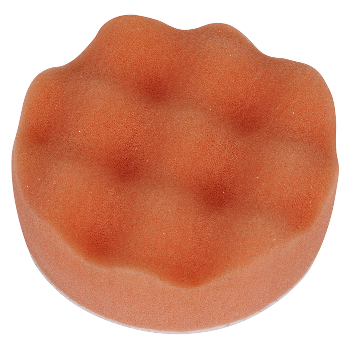 Hook-and-Loop Buffing & Polishing Foam Head 80 x 25mm - Orange/Firm | PTCCHW80O