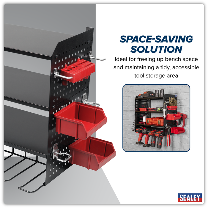 Power Tool Storage Rack with Shelves | PTSR4