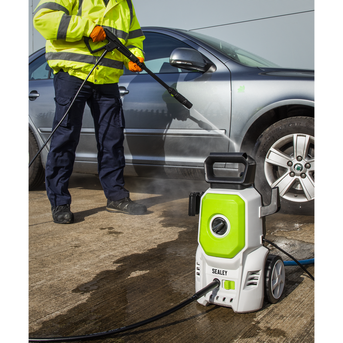Pressure Washer with TSS & Rotablast® Nozzle 100bar 1200W/230V | PW1610