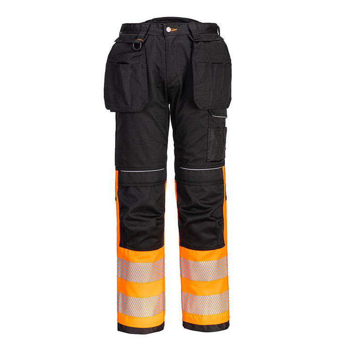 Portwest PW3 Hi-Vis Class 1 Holster Pocket Trousers | PW307