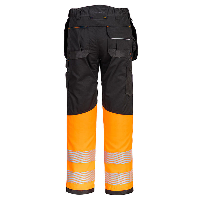 Portwest PW3 Hi-Vis Class 1 Holster Pocket Trousers | PW307
