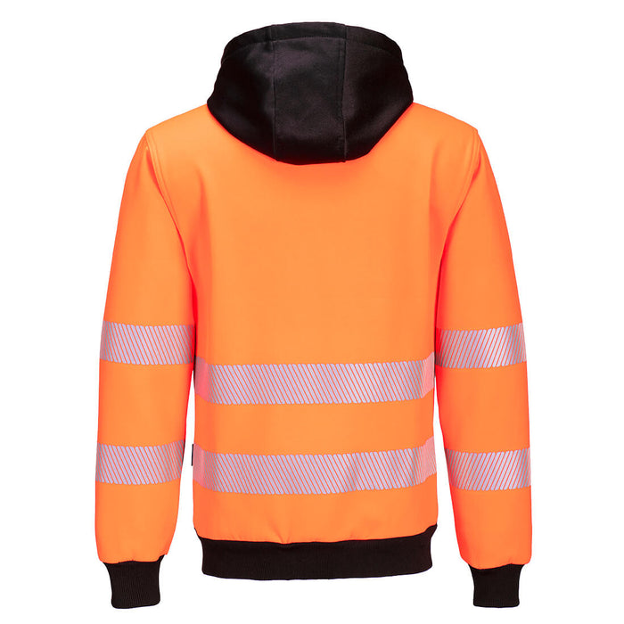 Portwest PW3 Hi-Vis Zip Hoodie | PW327