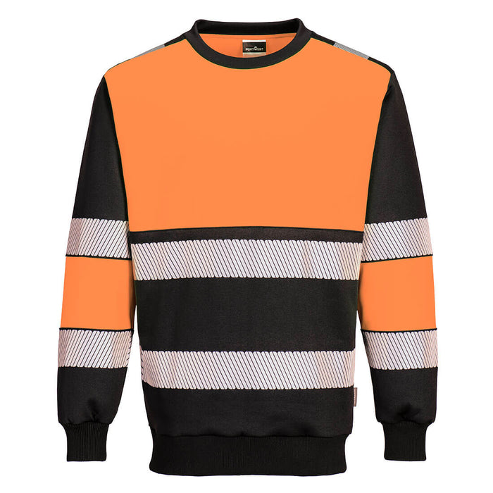 Portwest PW3 Hi-Vis Class 1 Sweatshirt | PW376