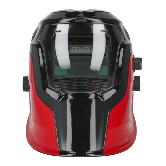 Auto Darkening Welding Helmet Shade 9-13 - Red | PWH1
