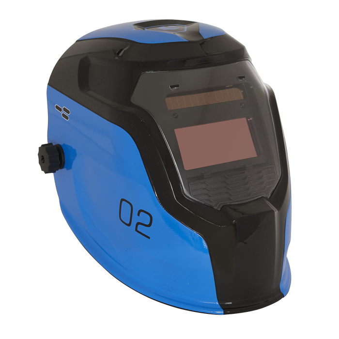 Auto Darkening Welding Helmet Shade 9-13 - Blue | PWH2