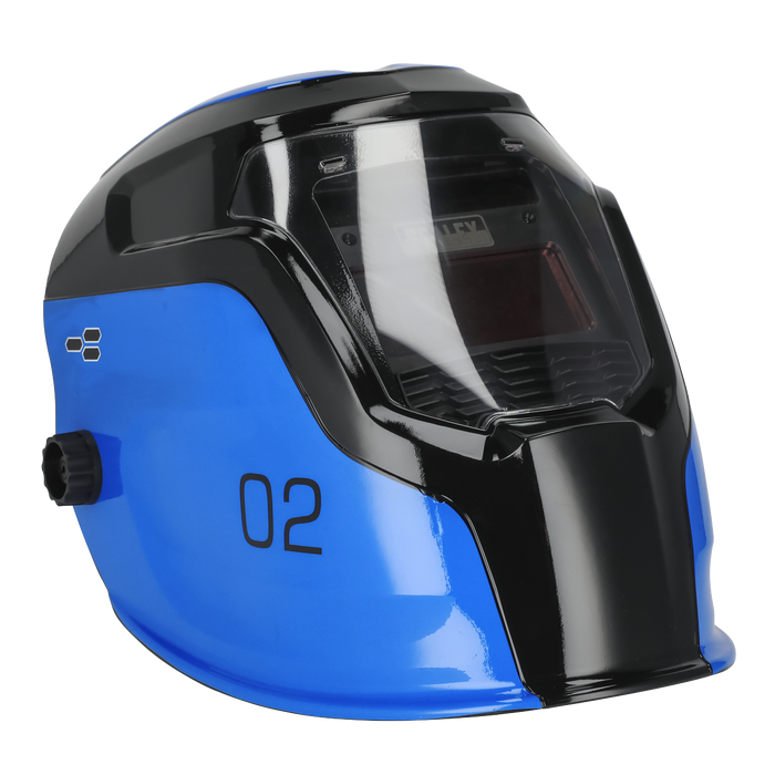 Auto Darkening Welding Helmet Shade 9-13 - Blue | PWH2