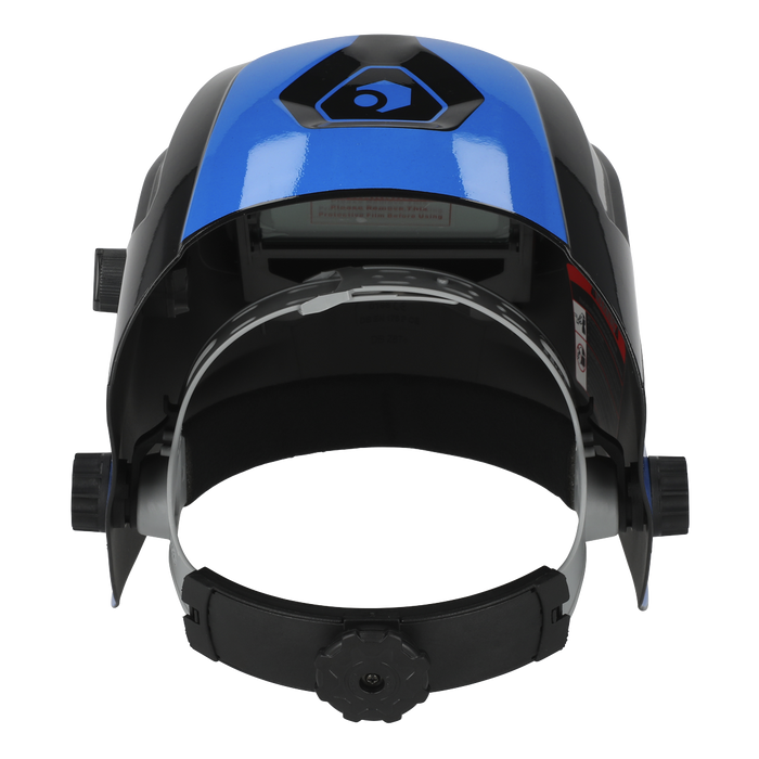 Auto Darkening Welding Helmet Shade 9-13 - Blue | PWH2