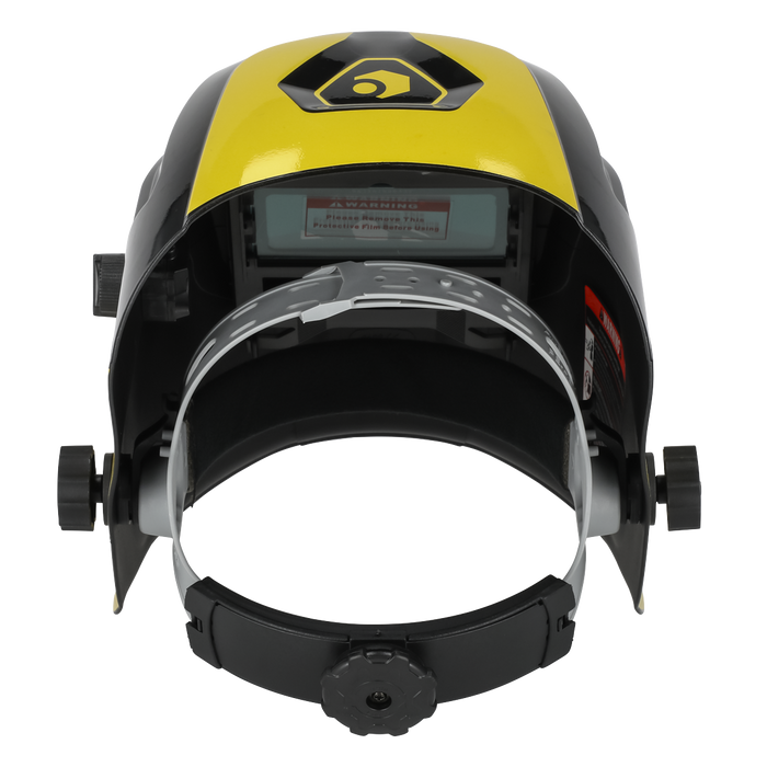 Auto Darkening Welding Helmet Shade 9-13 - Yellow | PWH4