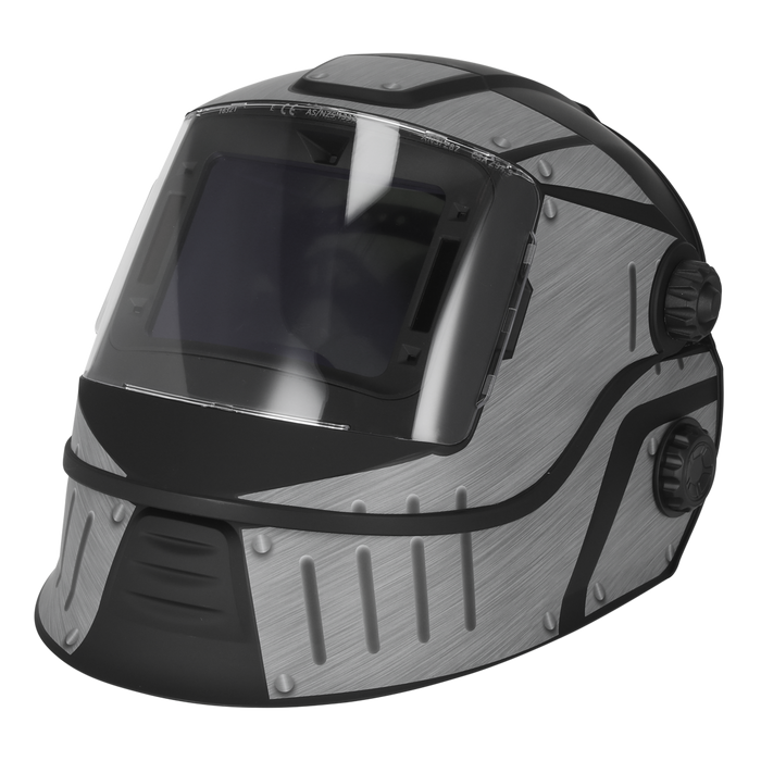 Auto Darkening Solar Powered Flip-Up Welding Helmet Shade 9-13 | PWH603