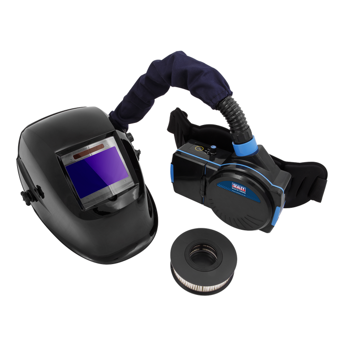 Auto Darkening Welding Helmet with TH2 Powered Air Purifying Respirator (PAPR) | PWH616