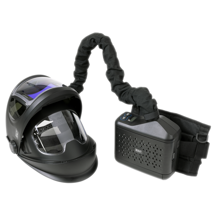 Auto Darkening Welding Helmet with TH3 Powered Air Purifying Respirator (PAPR) | PWH618