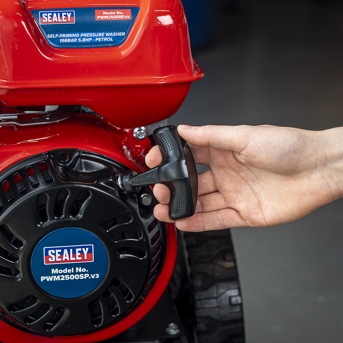 Pressure Washer 198bar 513L/hr Self-Priming 5.8hp Petrol | PWM2500SP