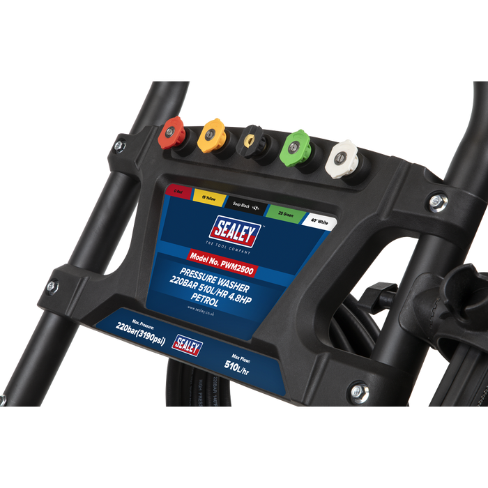 Pressure Washer 220bar 570L/hr 5.8hp - Petrol | PWM2500
