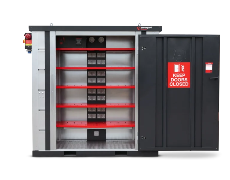 ArmorGard Powerstor Walk-in Battery Storage Unit F.I.R.E.E Technology | PWR1