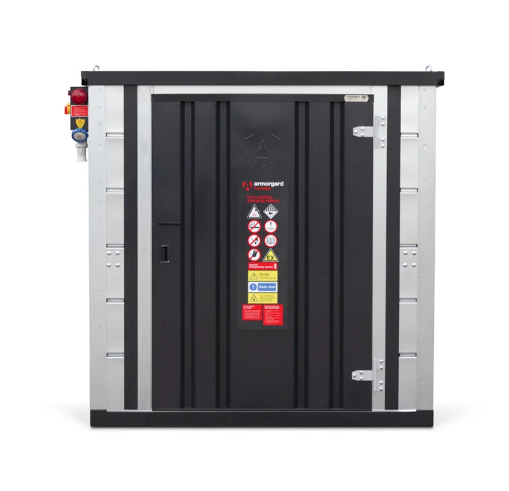 ArmorGard Powerstor Walk-in 2 Metre Battery Storage Unit F.I.R.E.E Technology | PWR2