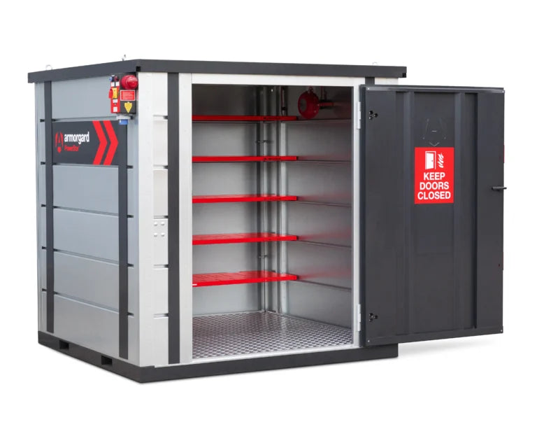 ArmorGard Powerstor Walk-in 2 Metre Battery Storage Unit F.I.R.E.E Technology | PWR2