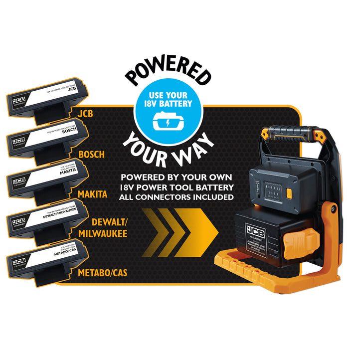 JCB Konnect 4500 Lumen Site Light| JCB-SL-KONNECT4500
