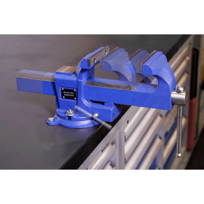 Quick Action SG Iron Vice with Swivel Base 100mm | QAVE100