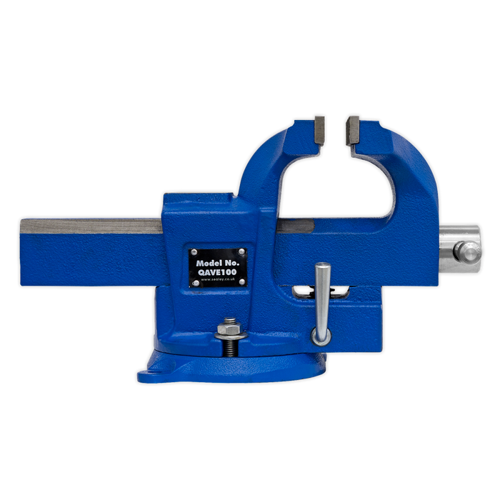 Quick Action SG Iron Vice with Swivel Base 100mm | QAVE100