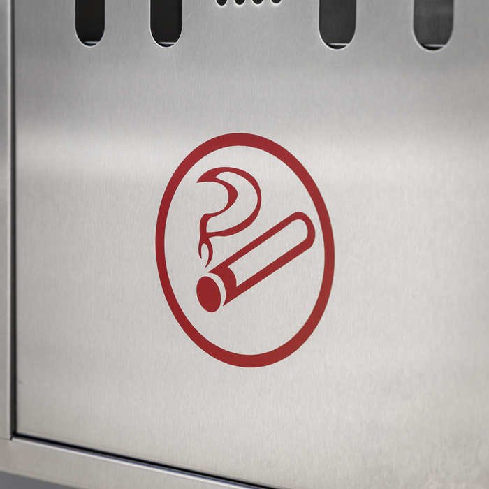 Cigarette Bin Stainless Steel | RCB02