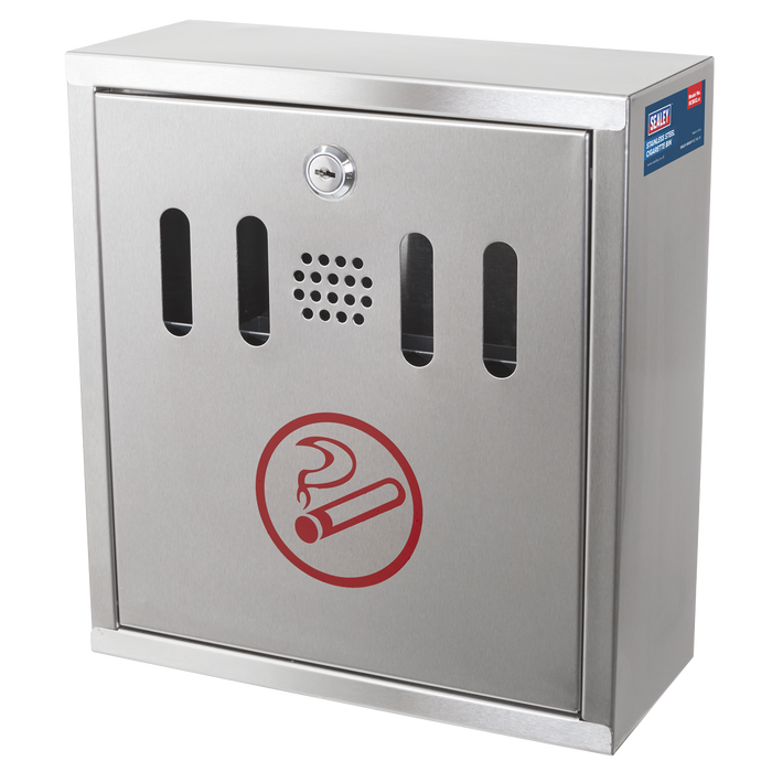 Cigarette Bin Stainless Steel | RCB02