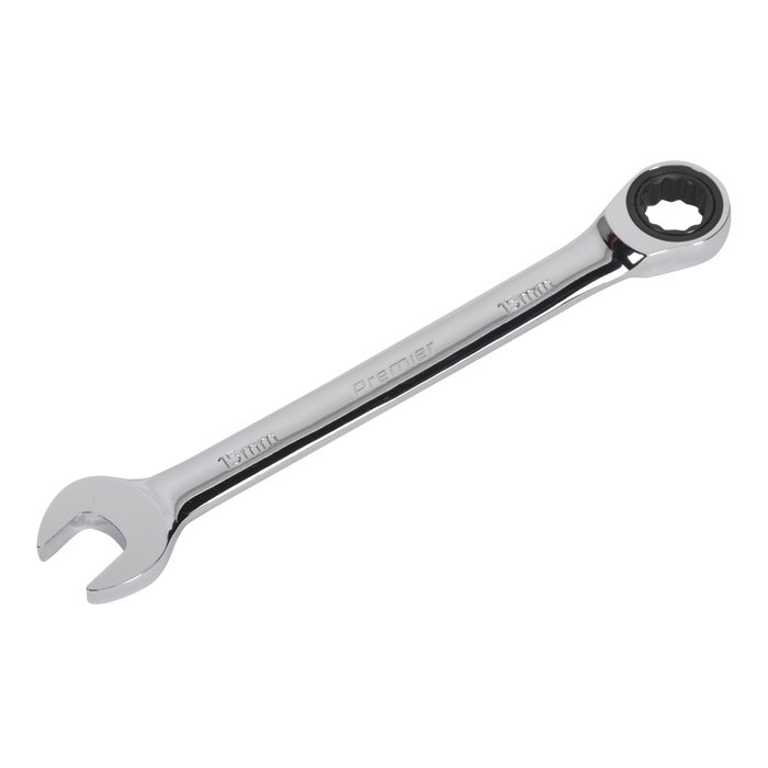 Premier Combination Ratchet Spanner 15mm | RCW15