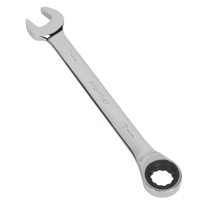 Premier Combination Ratchet Spanner 17mm | RCW17