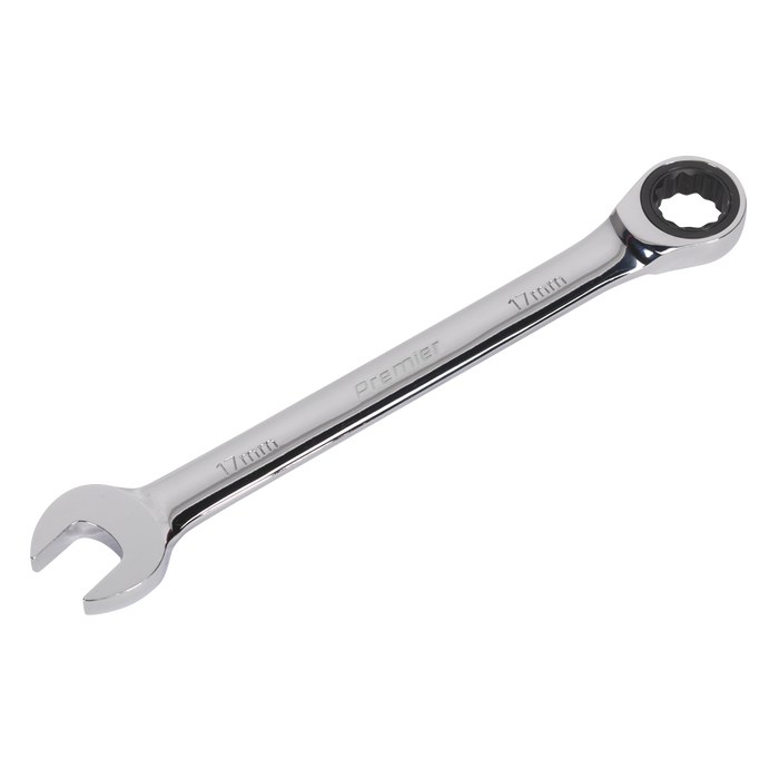 Premier Combination Ratchet Spanner 17mm | RCW17