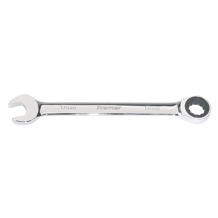 Premier Combination Ratchet Spanner 17mm | RCW17