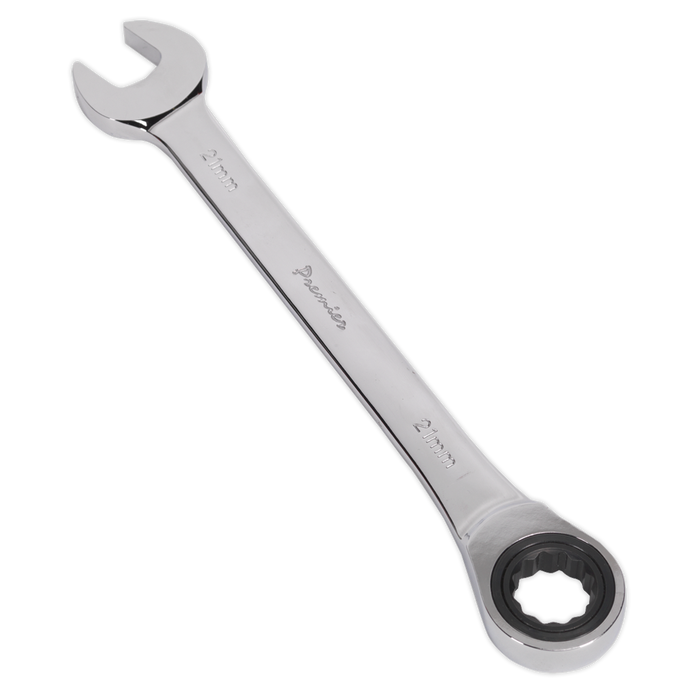Premier Combination Ratchet Spanner 21mm | RCW21