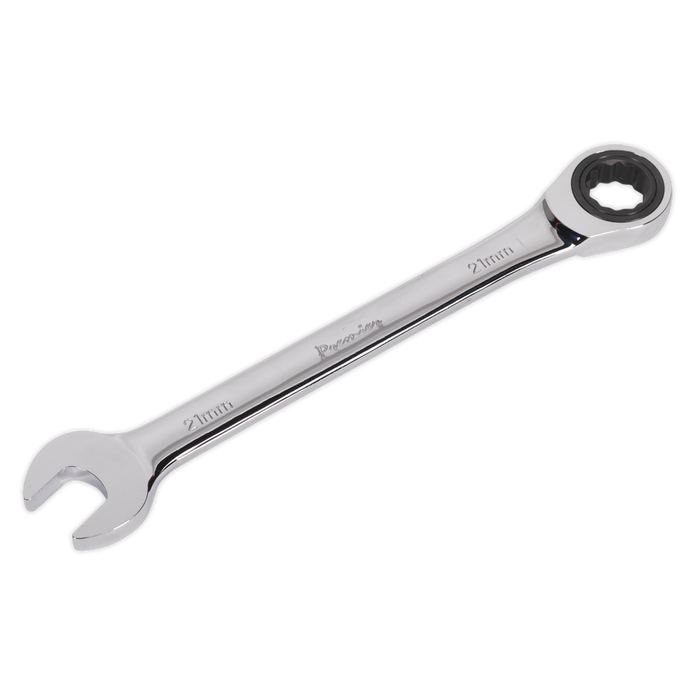 Premier Combination Ratchet Spanner 21mm | RCW21