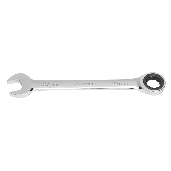Premier Combination Ratchet Spanner 27mm | RCW27