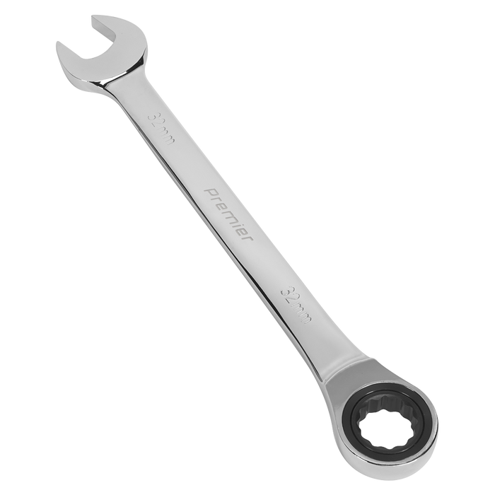 Premier Combination Ratchet Spanner 32mm | RCW32