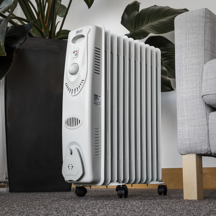 11-Element Oil-Filled Radiator 2500W/230V | RD2500