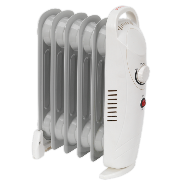 6-Element Oil-Filled Mini Radiator 800W/230V | RD800